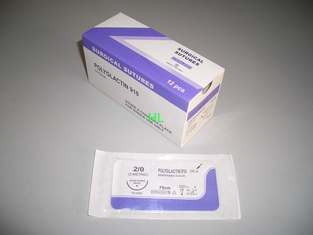 Китай Нетоксическая медицинская сутура Polyglactin 910 PGLA хирургических поставк Absorbable поставщик
