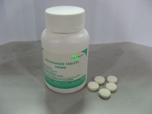 Китай Niclosamide Tablets 500MG Anthelmintic медицины 100's/бутылка поставщик