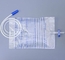 Устранимый медицинский мешок 2000ml мочи продуктов с винтом, нажимающ, перекрестный клапан поставщик